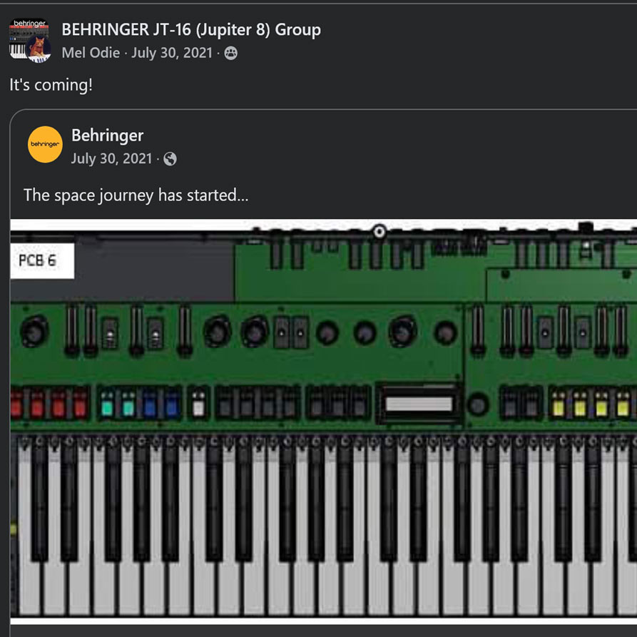 JT-16 Announced On Website